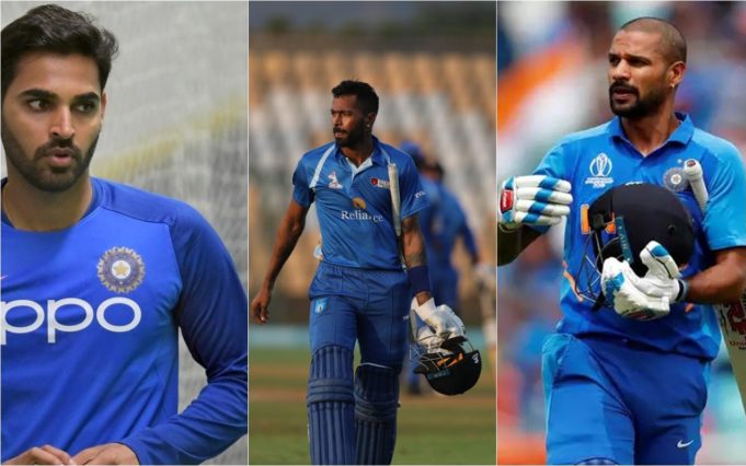Shikhar, Hardik, and Bhuvneshwar back to the Indian team for ODI’s against South Africa