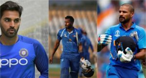Shikhar, Hardik, and Bhuvneshwar back to the Indian team for ODI’s against South Africa