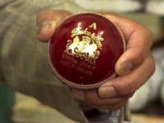 Ball manufacturing company Dukes said swing is possible without saliva usage Ball manufacturing company