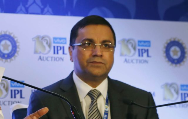 The BCCI chief executive officer Rahul Johri