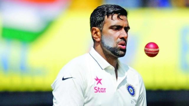 Ravichandran Ashwin has taken 2 wickets