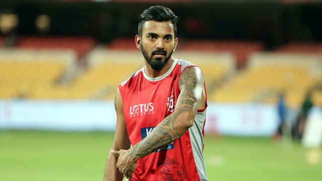 KL Rahul has recorded the first century of this season