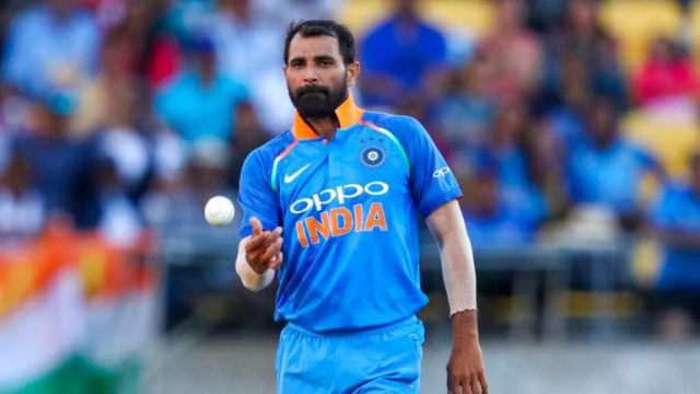 Shami finally gets into nets ahead of Australia tour