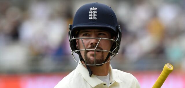 Rory Burns loses England