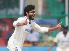 Jadeja puts India in the lead between Young, Mitchell half-centuries.