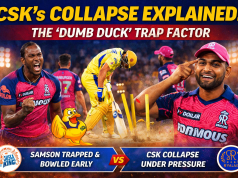 CSK’s Batting Collapse Decoded: How the ‘Dumb Duck’ Strategy Changed the Game