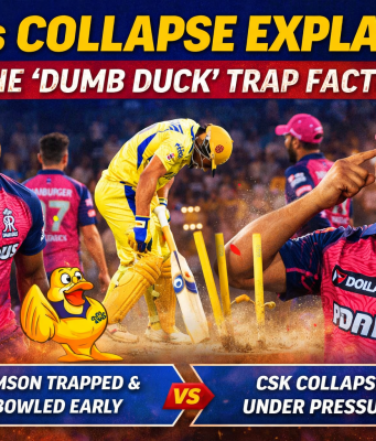 CSK’s Batting Collapse Decoded: How the ‘Dumb Duck’ Strategy Changed the Game