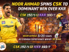Noor Ahmad Spins CSK to Dominant Win Over KKR