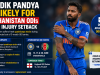 Hardik Pandya Unlikely for Afghanistan ODIs After Injury