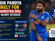 Hardik Pandya Unlikely for Afghanistan ODIs After Injury