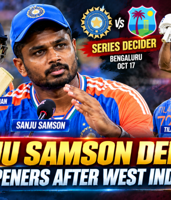Sanju Samson Defends India’s Openers After West Indies Defeat