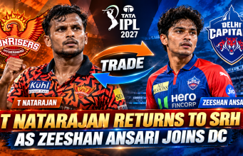 T Natarajan Returns to SRH as Zeeshan Ansari Joins DC