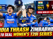 India Thrash Zimbabwe to Seal Women’s T20I Series