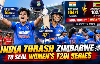 India Thrash Zimbabwe to Seal Women’s T20I Series