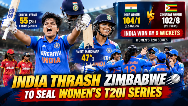 India Women Seal T20I Series Victory