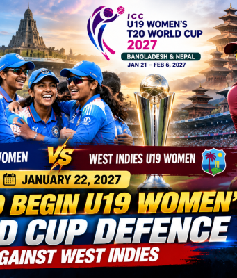 India to Begin U19 Women’s World Cup Defence Against West Indies
